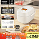 松下（Panasonic）原裝進(jìn)口電飯煲家用3-4人IH加熱電飯鍋可變壓力智能煮飯鍋3.1升容量PAC100WSA