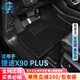 卡騏盾適用于捷途X90PLUS汽車(chē)腳墊21-25年款專(zhuān)用無(wú)異味TPE包門(mén)檻全包圍 【爆款推薦】TPE腳墊+黑色納米絨墊 21-25年捷途X90 PLUS-七座