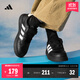 adidas男小童BREAKNET 2.0 EL魔術(shù)貼板鞋阿迪達斯輕運動(dòng)   黑色/白色   35