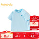 巴拉巴拉童裝T恤兒童短袖2024男童夏裝女童上衣簡(jiǎn)約百搭208224117224