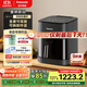 松下（Panasonic）雙核熱循環(huán)多功能全景可視家用全自動(dòng)無(wú)油5L大容量無(wú)需翻面 空氣炸鍋NF-KZ500-K
