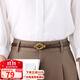 viney牛皮腰帶女細復古女士皮帶簡(jiǎn)約百搭裝飾窄時(shí)尚配裙帶褲帶生日禮物