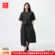 優(yōu)衣庫女裝休閑裙褲/七分褲褲子尼龍479399 09 黑色 L /160/72A