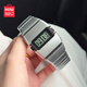 名創(chuàng  )優(yōu)品（MINISO）運動(dòng)電子手表方形復古戶(hù)外潮流青少年初高中生防水學(xué)生手表男生