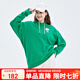 卡帕（Kappa）笑臉運(yùn)動(dòng)衛(wèi)衣情侶男女針織套頭帽衫休閑外套K0CY2MT10P
