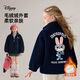 迪士尼女童搖粒絨毛毛衣外套2026冬新款兒童寶寶瘋狂動(dòng)物城保暖立領(lǐng)上衣