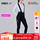 MBO【新色】LightWarm?女子秋冬儲(chǔ)物抓絨背帶騎行長(zhǎng)褲 雙箭頭T170C 黑色-A款 M