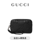 GUCCI古馳雙G小號手拿包 黑色 均碼