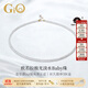 GiO珠寶 GUILD歐若拉 極光淡水珍珠項鏈小米珠年輕款18K金