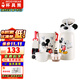 杯具熊（BEDDYBEAR）正品保溫杯兒童大容量316不銹鋼吸管杯學(xué)生直飲幼兒園水杯 童趣大耳米奇-三蓋（禮盒裝）600ml