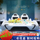 童友兒童床汽車(chē)床男孩新款跑車(chē)兒童床帶護(hù)欄燈光音響創(chuàng)意卡通床單人床 真皮汽車(chē)床 1500*1900【豪華版】