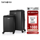 新秀麗（Samsonite）行李箱20英寸+28英寸拉桿箱子母套裝箱旅行密碼箱N(xiāo)X0黑色