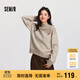 森馬（Semir）森柔|地理系列毛衣女冬季半高領(lǐng)刺繡條紋衫101724107022