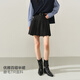 太平鳥(niǎo)【商場(chǎng)同款】百褶A字半身裙女25新款品質(zhì)黑色短裙A1GEF4164 午夜海軍藍 XS 150
