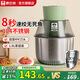 康巴赫304不銹鋼家庭電動(dòng)絞肉機小型家用多功能碎肉攪拌機 大功率打肉絞餡機嬰兒輔食料理機【清新綠款】