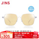 睛姿（JINS）防藍光眼鏡男女護目鏡56%防藍光輻射輕量大方框FPC22S253 00B透明（包裝全新升級）
