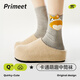 PRIMEET派米襪子女款秋冬點(diǎn)子紗中筒襪卡通可愛(ài)棉襪2025新款無(wú)骨襪