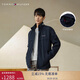 Tommy Hilfiger【可收納帽】出走都市25秋男裝風(fēng)衣款軟殼夾克/休閑立領(lǐng)外套