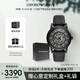 安普里奧·阿瑪尼（Emporio Armani）手表男士黑武士系列 潮酷皮帶鏤空機(jī)械表生日禮物送男友AR60008