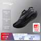 Saucony【彭于晏同款】索康尼勝利22專(zhuān)業(yè)強緩震跑鞋男厚底跑步鞋運動(dòng)鞋男 黑色【SE版】 42
