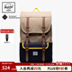 Herschel加拿大赫行 Little America Pro旅行環(huán)保大容量山系雙肩包 馬鞍棕/海軍藍/亮黃色 28升