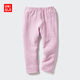 優(yōu)衣庫嬰幼兒寶寶緊身褲/打底褲褲子25秋冬新款478451 11 粉紅色 90