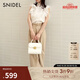 SNIDEL2025春夏新品半高領(lǐng)蝴蝶結(jié)印花小飛袖雪紡襯衫SWFB252053 象牙白 均碼 (F)