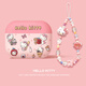 優(yōu)思頓airpods pro3保護套airpodspro3蘋(píng)果耳機殼hellokitty可愛(ài)air3藍牙pro二代降噪3盒ipods四 【櫻粉kt】磨砂軟殼 蘋(píng)果 AirPods Pro3 第三代