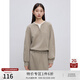 自巧恒溫暖皮小個(gè)子衛衣半裙套裝女秋冬2024新款韓系搭配一整套 云霧灰上衣 S (3碼)