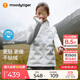 moodytiger校服神器兒童羽絨馬甲鴨絨背心男女童輕薄保暖拒水透氣彈力秋冬款