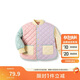 巴拉巴拉童裝男童棉衣女童冬裝2023時(shí)尚兒童棉服外套洋氣百搭208423106202