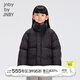 jnby by JNBY江南布衣童裝冬羽絨服立領(lǐng)保暖拜年服面包服男女童兒童1NAC1280A 001/黑色 140 cm