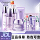 自然堂（CHANDO）水乳護膚品套裝禮盒凝時(shí)鮮顏抗皺緊致控油補水保濕淡紋化妝品禮物 五件套【水+乳+潔面+霜+淡斑精華】