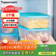 特百惠（Tupperware）冷凍1.7L*2保鮮盒食品級冰箱儲物收納盒肉類(lèi)速凍速解密封不串味