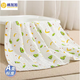 棉加加紗布嬰兒浴巾4層a類(lèi)全純棉100%新生兒童洗澡大毛巾長(cháng)方形吸水包毯 牛油果110*110-a類(lèi)高密優(yōu)質(zhì)柔紗