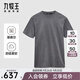 九牧王（JOEONE）T恤男裝25新款舒適柔軟含萊賽爾上裝 標(biāo)準(zhǔn)版+鐵杉綠+JT2D2D910 L 175/96A(50)
