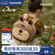 imomoto幼兒園書(shū)包兒童3-6歲輕便出游雙肩包防丟背包戶(hù)外秋游包寶寶旅行 小兔凱西【循環(huán)透氣 立體輕盈】 24*26cm【1.1米防丟牽引繩】