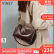 viney牛皮斜挎包包女包高級感單肩包大容量生日禮物送女友老婆 【酒咖】實(shí)用高檔品牌 小眾輕奢百搭ck風(fēng)時(shí)尚休閑手提包