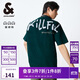 杰克·瓊斯（JACK&JONES） 春季新款潮重磅純棉印花寬松休閑多色圓領(lǐng)短袖T恤男款225101019
