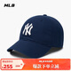 MLB帽子男女軟頂棒球帽虞書(shū)欣明星同款運動(dòng)鴨舌帽3ACP6601N-50NYS-F