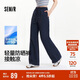 森馬（Semir）防曬休閑褲女25夏季一褲兩穿闊腿褲涼感褲子109325127003