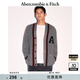 ABERCROMBIE & FITCH【反季優(yōu)惠】男裝女裝情侶裝24秋冬款學(xué)院風(fēng)針織外套KI120-4165 灰色 S (175/92A)