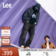 Lee【張凌赫代言】25早秋新726標準中腰直筒五袋款黑灰色男牛仔褲 黑灰色 34