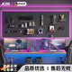 JCZS德國電競房洞洞板書(shū)房上方電腦桌墻面掛板收納置物架鐵藝裝飾書(shū)房 【金屬掛鉤-更穩固】20個(gè)