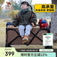 CAMEL露營(yíng)車(chē)戶(hù)外折疊推車(chē)營(yíng)地買(mǎi)菜溜娃遛狗車(chē)野餐大容量拉快遞兒童可躺