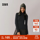 森馬（Semir）毛衣女冬季舒適緊身半高領(lǐng)正肩純色羊毛衫氣質(zhì)百搭顯瘦打底衫 灰黑色調00329 XL