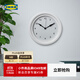 宜家（IKEA）SONDRUM桑卓掛鐘簡(jiǎn)約復古石英鐘表客廳網(wǎng)紅掛鐘大氣 掛鐘白色35cm 其他