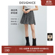 迪賽尼斯（DESIGNICE）2025年夏季新款通勤氣質(zhì)雪紡碎花短裙法式優(yōu)雅高腰半身裙 花色 XL