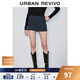 UR2025春季新款女裝摩登魅力寬腰帶裝飾裙褲短褲UWG650016