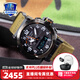卡西歐（CASIO） 【全國聯(lián)?！渴直砣馗袘魈妓乩w維表帶戶(hù)外登山表太陽(yáng)能男表 PRW-6600YB-3